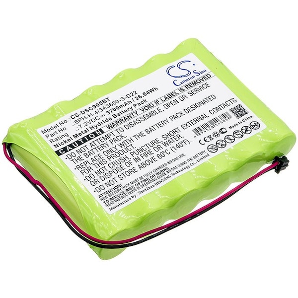 Bsc Preferred DSC Impassa 9057 Wireless Control Alarm Replacement Battery CS-DSC905BT.2 - main